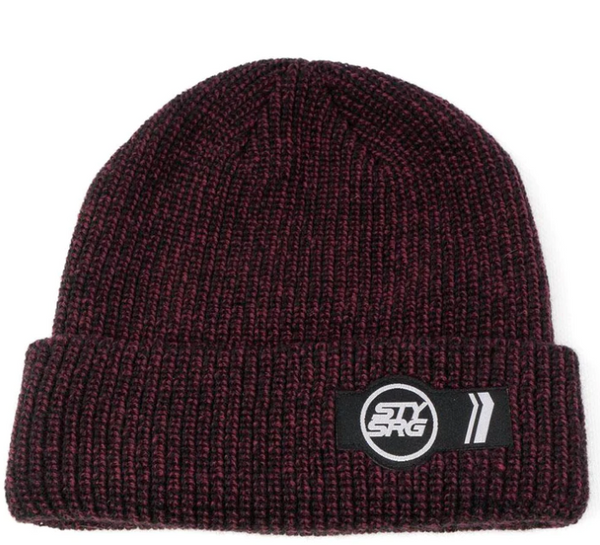 STAY STRONG ICON BAR BEANIE - MAROON