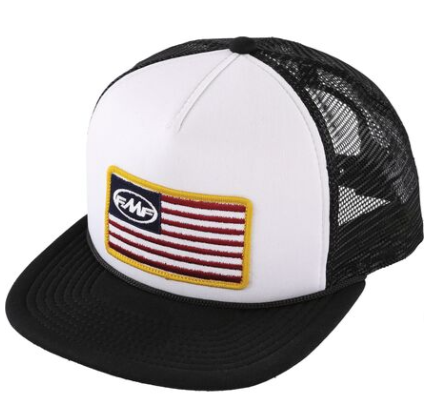 FMF APPAREL STARS AND BARS HAT WHITE