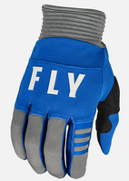 FLY RACING YOUTH F-16 GLOVES BLUE/GREY