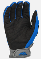 FLY RACING YOUTH F-16 GLOVES BLUE/GREY