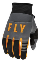 YOUTH F-16 GLOVES DARK GREY/BLACK/ORANGE