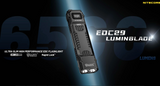 Nitecore EDC29 6500 Lumen USB-C Rechargeable Flat EDC Flashlight