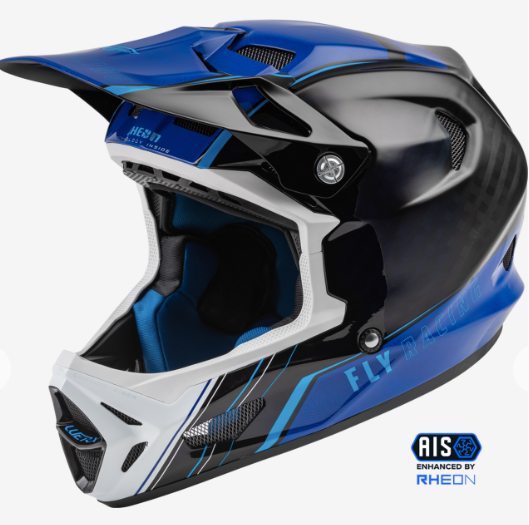 Fly Racing WERX-R Carbon Blue/Carbon