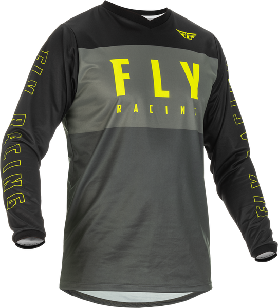 F-16 JERSEY GREY/BLACK/HI-VIS