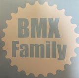 BMX Family 5 inch Window Decal