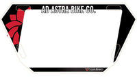 Ad Astra Bike Co. ITB "Inside the bar" Number Plate