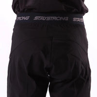 STAY STRONG YOUTH V2 RACE PANTS - BLACK/WHITE