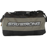 Stay Strong Word Duffle Bag - Blac