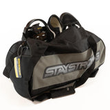 Stay Strong Word Duffle Bag - Blac